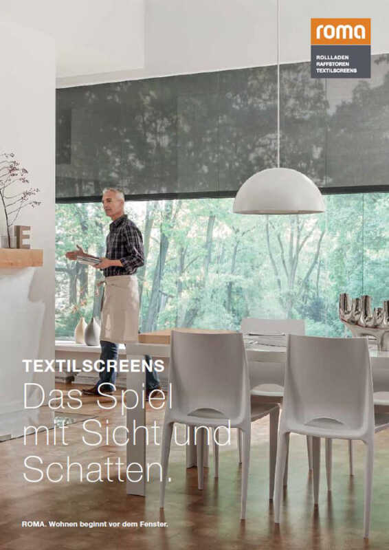 Prospekt Textilscreens